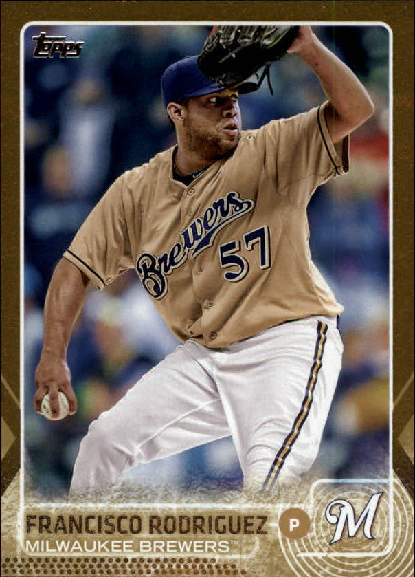 2015 Topps Update Gold #US221 Francisco Rodriguez