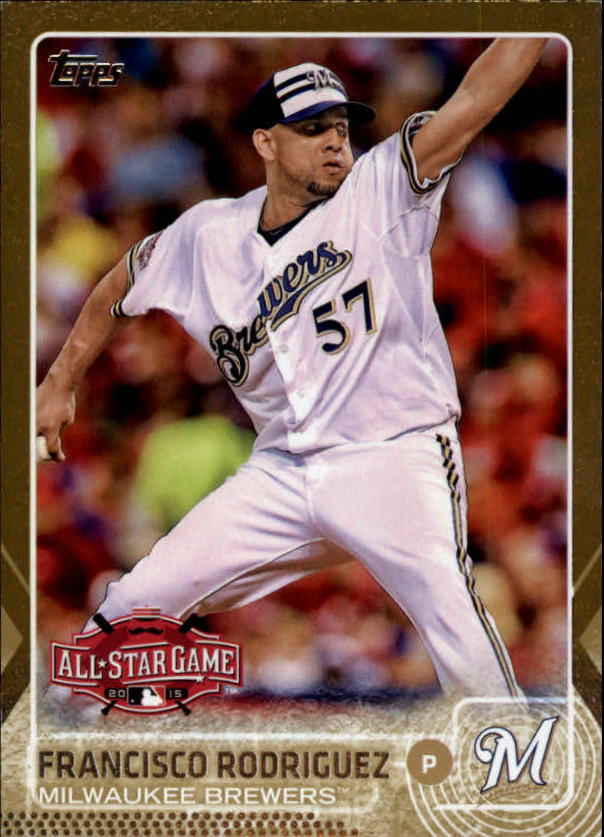 2015 Topps Update Gold #US252 Francisco Rodriguez