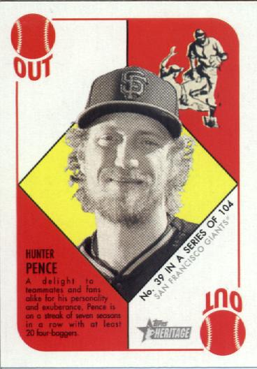 2015 Topps Heritage '51 Collection #39 Hunter Pence