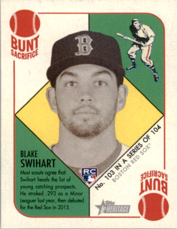 B1074- 2015 Topps Heritage '51 Sammlung BB Einsätze -du Pick- 15 + Free US - Bild 112 von 113