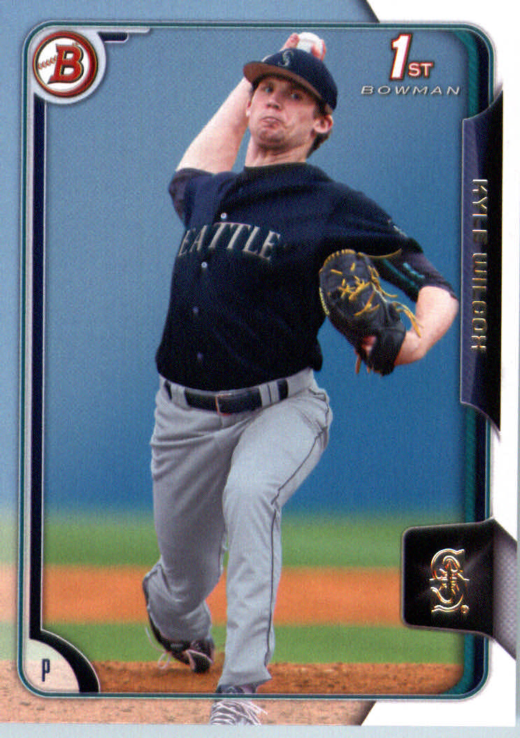 2015 Bowman Draft #72 Kyle Wilcox