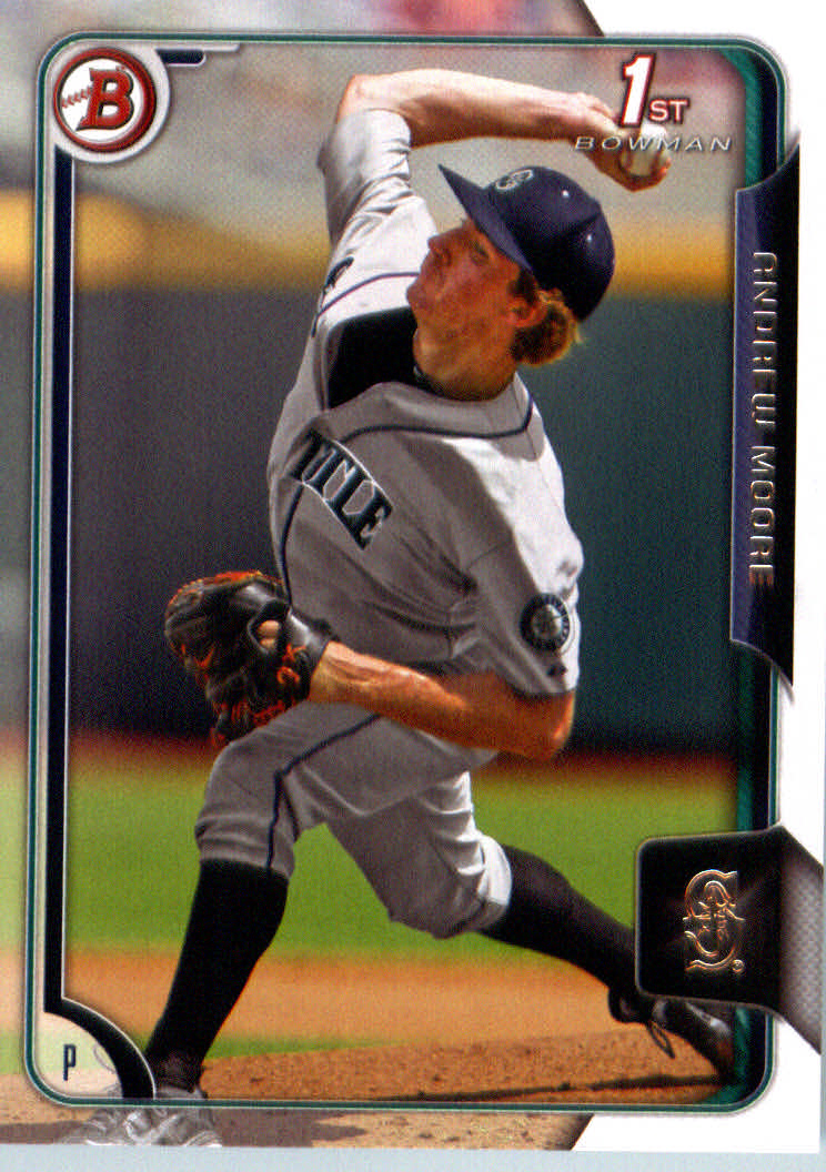 2015 Bowman Draft #91 Andrew Moore