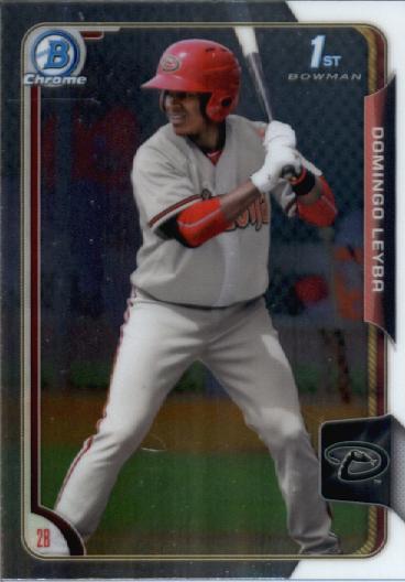 2015 Bowman Chrome Draft #67 Domingo Leyba