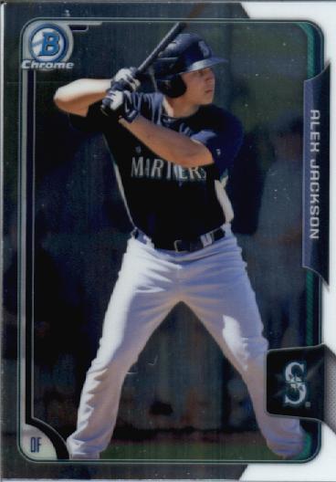 2015 Bowman Chrome Draft #74 Alex Jackson