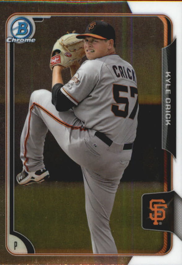 2015 Bowman Chrome Draft #90 Kyle Crick