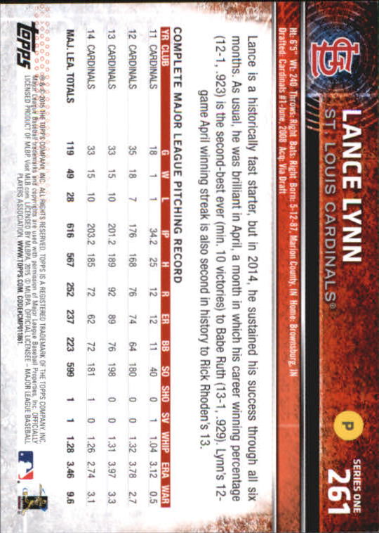 A4813- 2015 Topps Mini BB Card #s 252-501 +Rookies -You Pick- 15+ FREE US SHIP - Picture 19 of 471