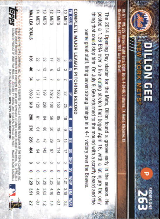 A4813- 2015 Topps Mini BB Card #s 252-501 +Rookies -You Pick- 15+ FREE US SHIP - Picture 23 of 471