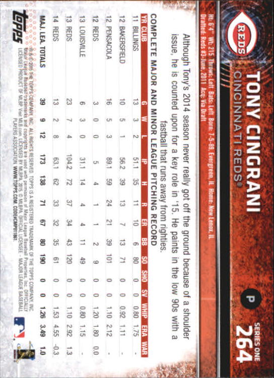 A4813- 2015 Topps Mini BB Card #s 252-501 +Rookies -You Pick- 15+ FREE US SHIP - Picture 25 of 471