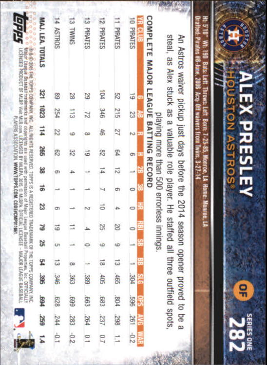 A4813- 2015 Topps Mini BB Card #s 252-501 +Rookies -You Pick- 15+ FREE US SHIP - Picture 59 of 471