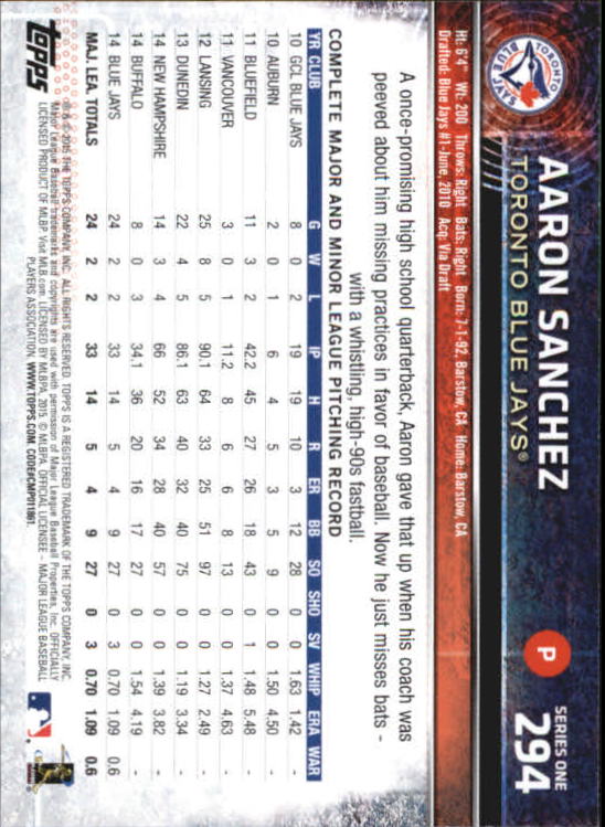 A4813- 2015 Topps Mini BB Card #s 252-501 +Rookies -You Pick- 15+ FREE US SHIP - Picture 83 of 471