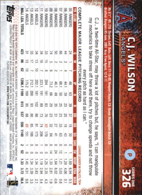 A4813- 2015 Topps Mini BB Card #s 252-501 +Rookies -You Pick- 15+ FREE US SHIP - Picture 141 of 471