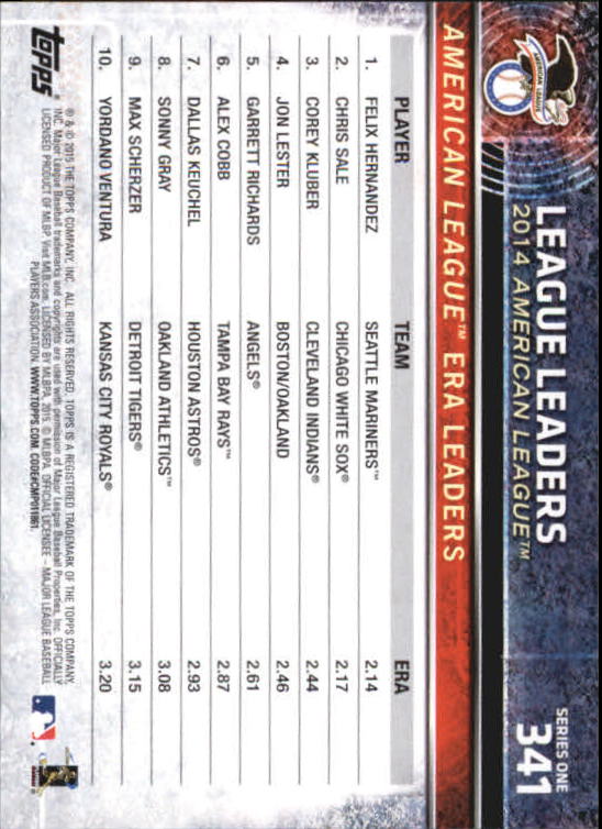 A4813- 2015 Topps Mini BB Card #s 252-501 +Rookies -You Pick- 15+ FREE US SHIP - Picture 171 of 471