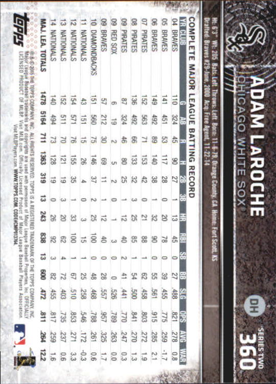 A4813- 2015 Topps Mini BB Card #s 252-501 +Rookies -You Pick- 15+ FREE US SHIP - Picture 207 of 471
