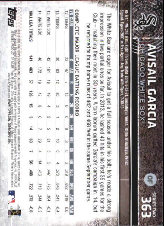 A4813- 2015 Topps Mini BB Card #s 252-501 +Rookies -You Pick- 15+ FREE US SHIP - Picture 213 of 471