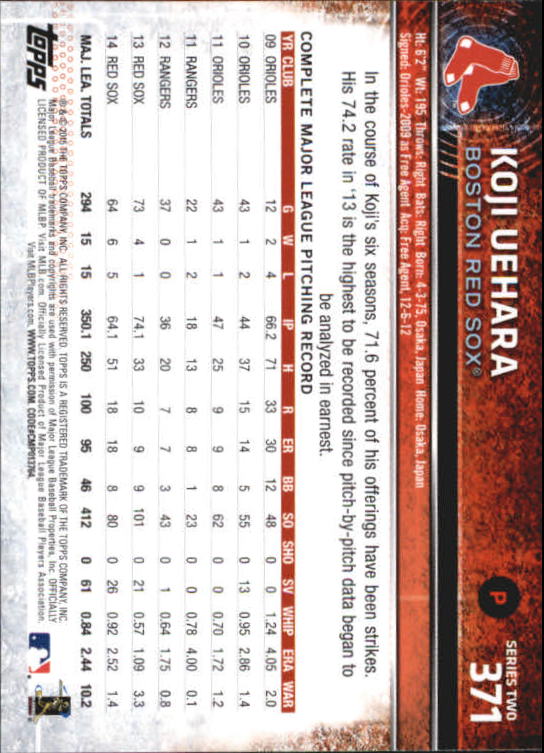 A4813- 2015 Topps Mini BB Card #s 252-501 +Rookies -You Pick- 15+ FREE US SHIP - Picture 227 of 471