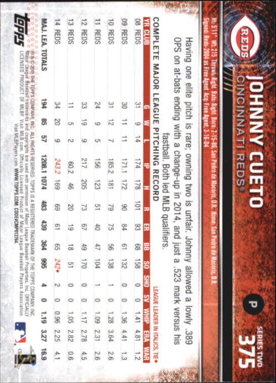 A4813- 2015 Topps Mini BB Card #s 252-501 +Rookies -You Pick- 15+ FREE US SHIP - Picture 235 of 471