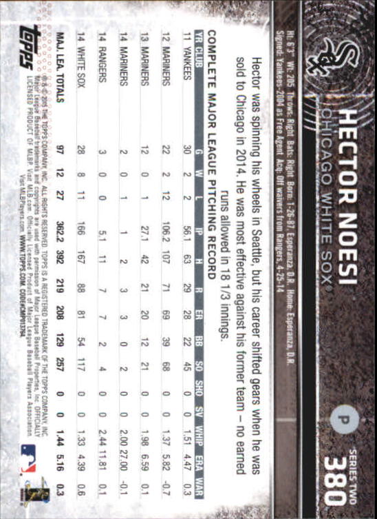 A4813- 2015 Topps Mini BB Card #s 252-501 +Rookies -You Pick- 15+ FREE US SHIP - Picture 245 of 471
