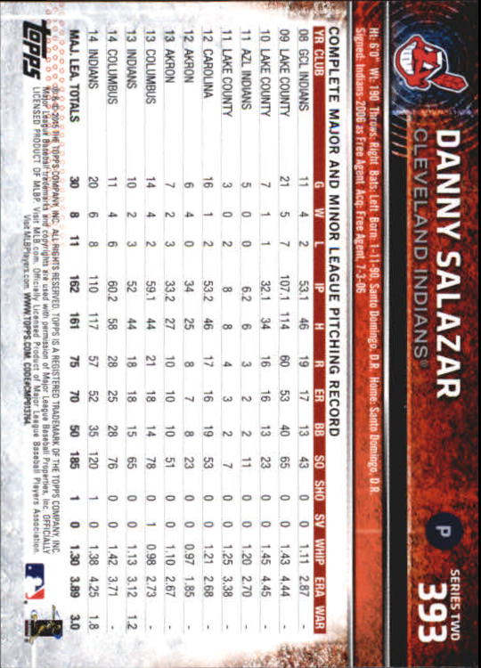A4813- 2015 Topps Mini BB Card #s 252-501 +Rookies -You Pick- 15+ FREE US SHIP - Picture 267 of 471