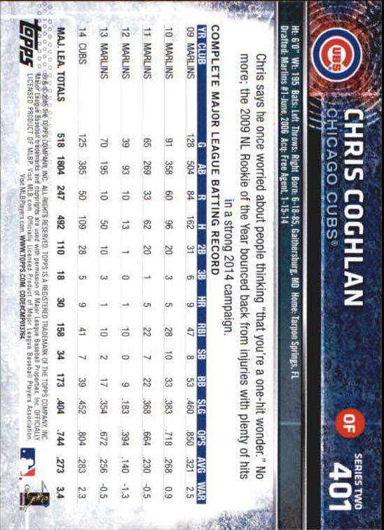 A4813- 2015 Topps Mini BB Card #s 252-501 +Rookies -You Pick- 15+ FREE US SHIP - Picture 279 of 471