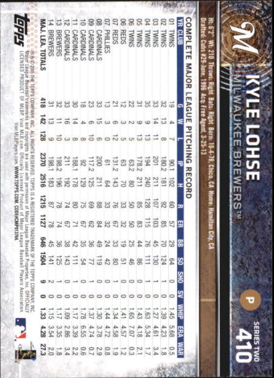 A4813- 2015 Topps Mini BB Card #s 252-501 +Rookies -You Pick- 15+ FREE US SHIP - Picture 297 of 471