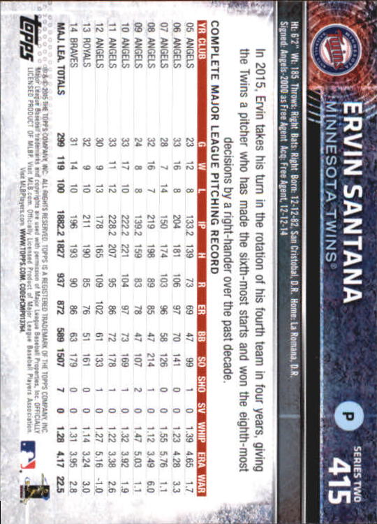 A4813- 2015 Topps Mini BB Card #s 252-501 +Rookies -You Pick- 15+ FREE US SHIP - Picture 307 of 471