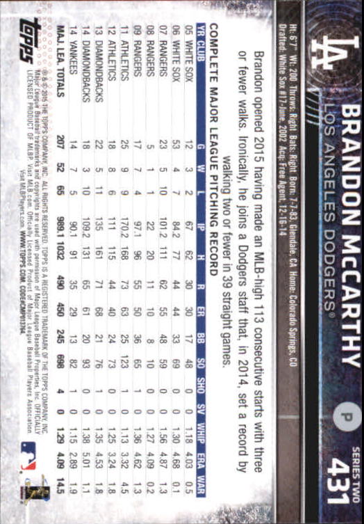 A4813- 2015 Topps Mini BB Card #s 252-501 +Rookies -You Pick- 15+ FREE US SHIP - Picture 339 of 471