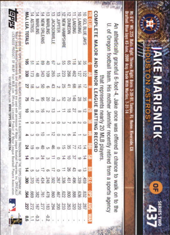 A4813- 2015 Topps Mini BB Card #s 252-501 +Rookies -You Pick- 15+ FREE US SHIP - Picture 351 of 471