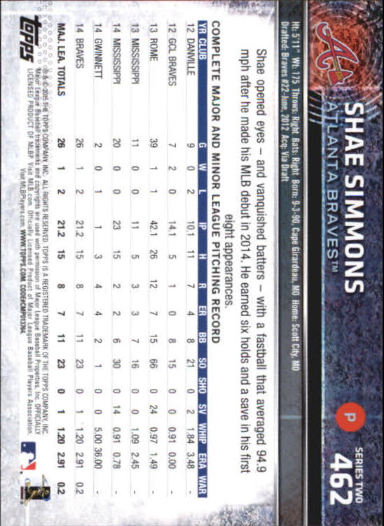 A4813- 2015 Topps Mini BB Card #s 252-501 +Rookies -You Pick- 15+ FREE US SHIP - Picture 397 of 471