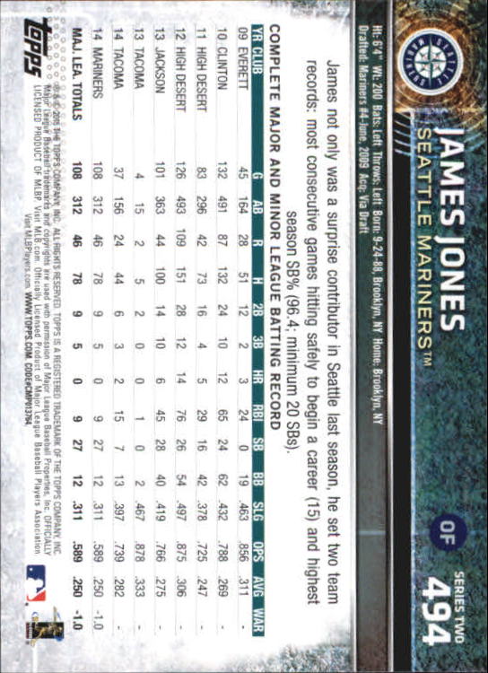 A4813- 2015 Topps Mini BB Card #s 252-501 +Rookies -You Pick- 15+ FREE US SHIP - Picture 461 of 471