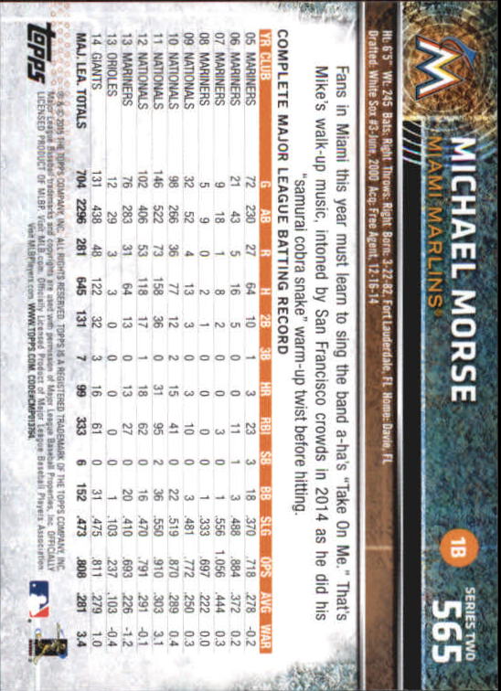 A4813- 2015 Topps Mini BB Card #s 502-701 +Rookies -You Pick- 15+ FREE US SHIP - Picture 117 of 379