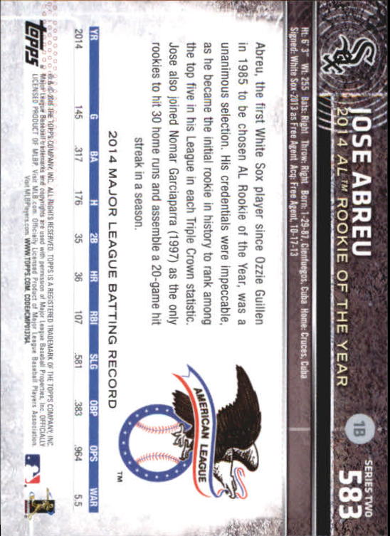 A4813- 2015 Topps Mini BB Card #s 502-701 +Rookies -You Pick- 15+ FREE US SHIP - Picture 151 of 379
