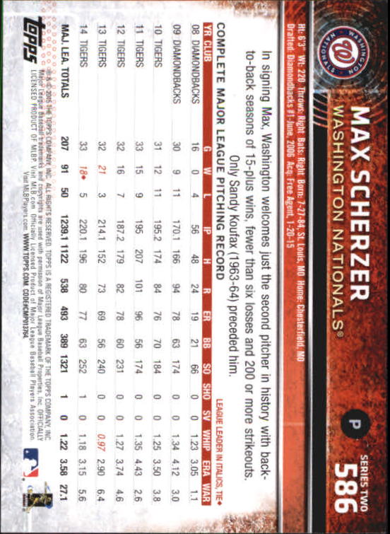 A4813- 2015 Topps Mini BB Card #s 502-701 +Rookies -You Pick- 15+ FREE US SHIP - Picture 157 of 379