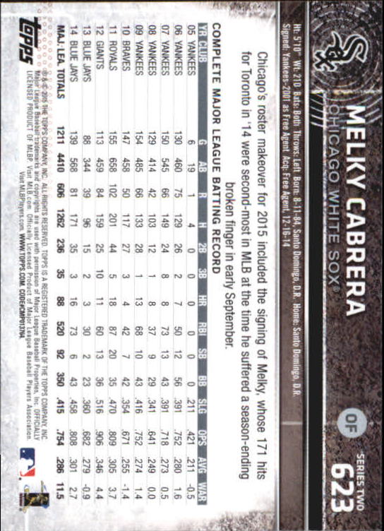 A4813- 2015 Topps Mini BB Card #s 502-701 +Rookies -You Pick- 15+ FREE US SHIP - Picture 229 of 379