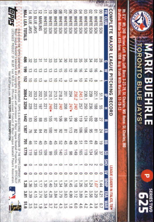 A4813- 2015 Topps Mini BB Card #s 502-701 +Rookies -You Pick- 15+ FREE US SHIP - Picture 233 of 379