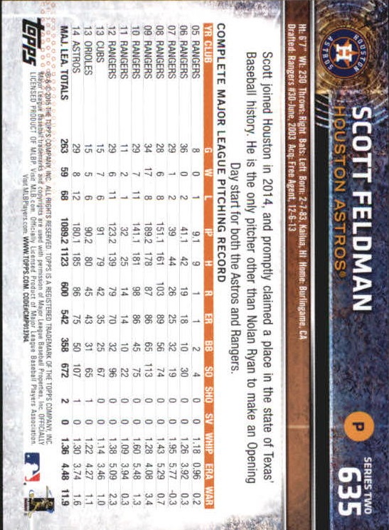 A4813- 2015 Topps Mini BB Card #s 502-701 +Rookies -You Pick- 15+ FREE US SHIP - Picture 253 of 379