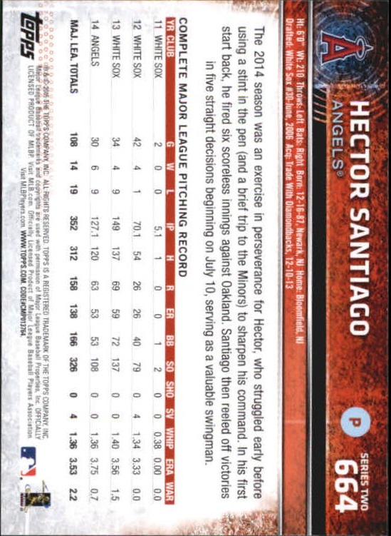 A4813- 2015 Topps Mini BB Card #s 502-701 +Rookies -You Pick- 15+ FREE US SHIP - Picture 309 of 379