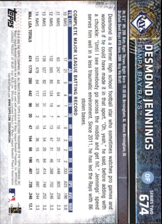 A4813- 2015 Topps Mini BB Card #s 502-701 +Rookies -You Pick- 15+ FREE US SHIP - Picture 327 of 379