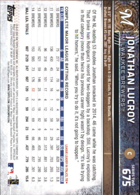 A4813- 2015 Topps Mini BB Card #s 502-701 +Rookies -You Pick- 15+ FREE US SHIP - Picture 329 of 379