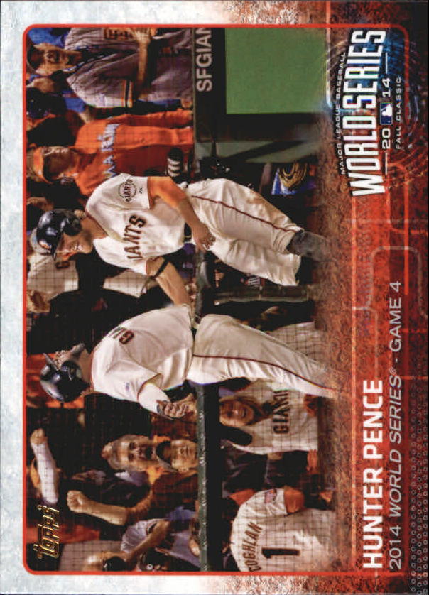 2015 Topps #188 Madison Bumgarner 2014 World Series Game 1