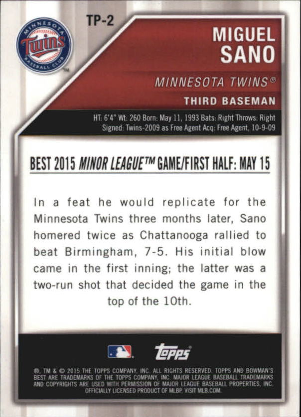 B1063- 2015 Bowman's Best BB Refractors Inserts -You Pick- 15+ FREE US SHIP - Picture 17 of 19