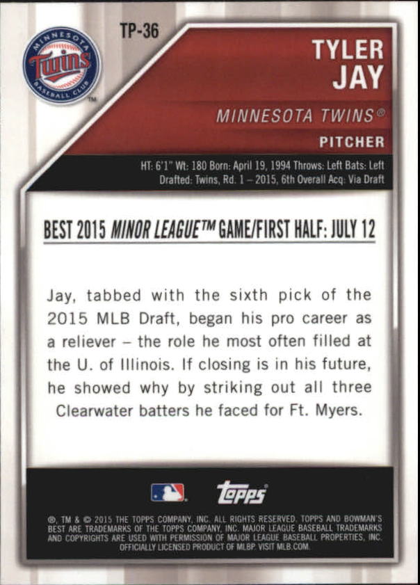 B1063- 2015 Bowman's Best BB Refractors Inserts -You Pick- 15+ FREE US SHIP - Picture 19 of 19