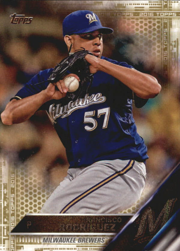 2016 Topps Gold #18 Francisco Rodriguez