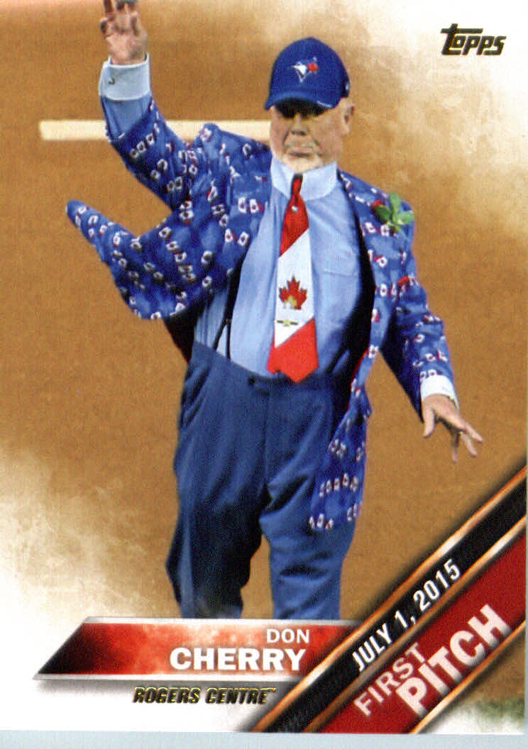 2016 Topps First Pitch #FP3 Don Cherry