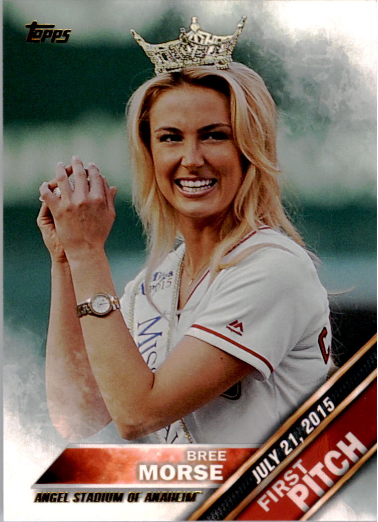 2016 Topps First Pitch #FP6 Bree Morse