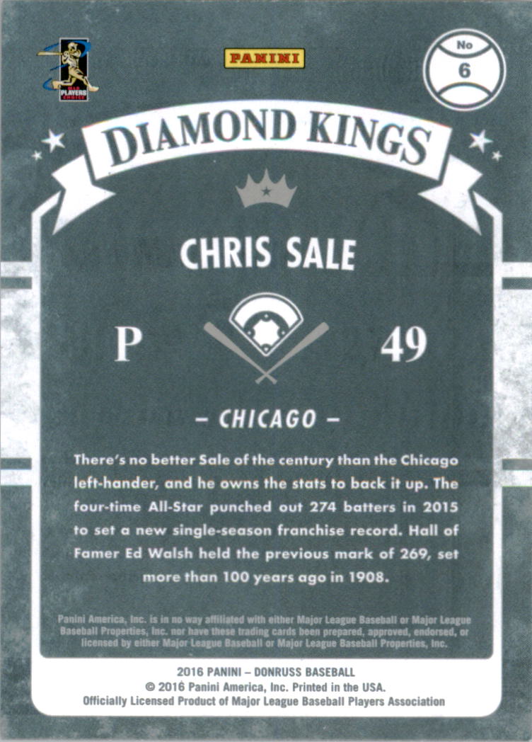 A6821- 2016 Donruss Baseball Cards 1-200 +Rookies -You Pick- 15+ FREE US SHIP - Picture 6 of 351