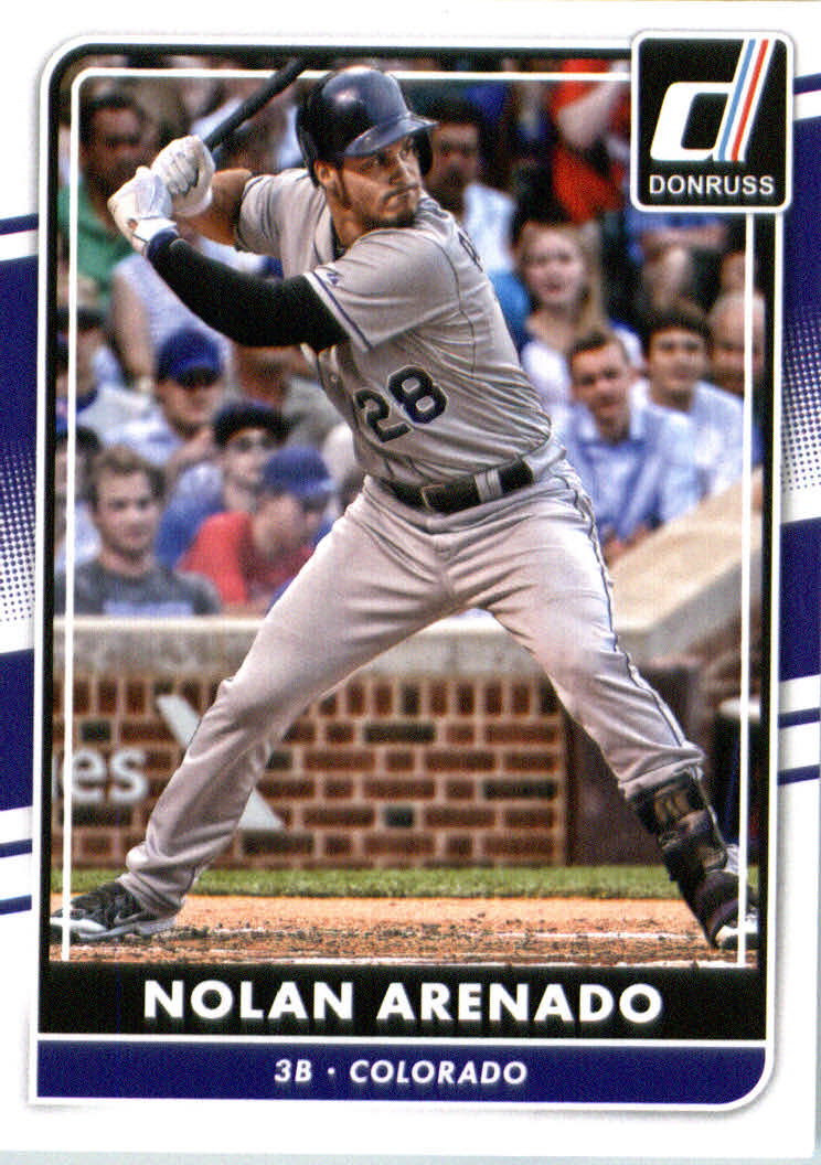 A6821- 2016 Donruss Baseball Cards 1-200 +Rookies -You Pick- 15+ FREE US SHIP - Picture 100 of 351