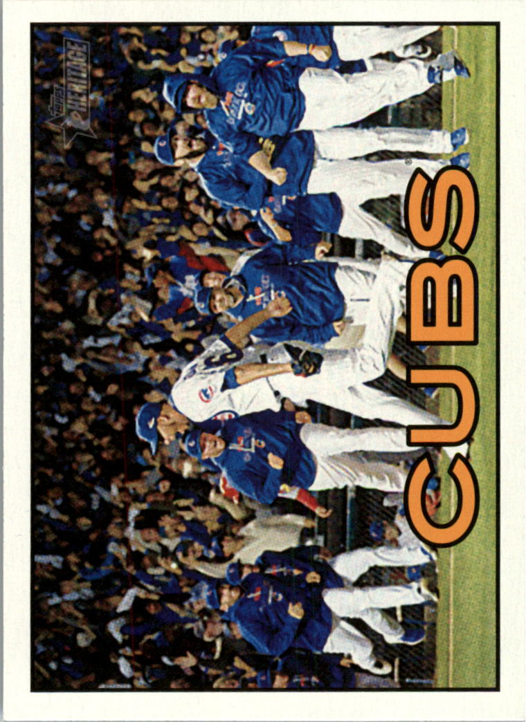 2016 Topps Heritage #361 Chicago Cubs