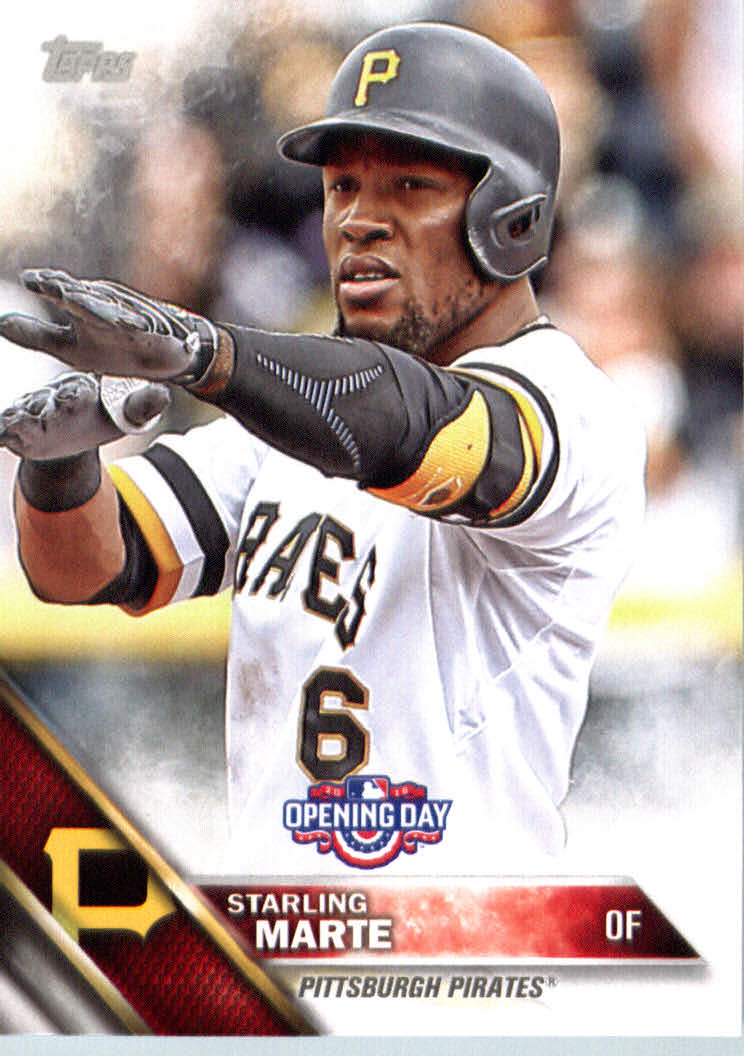 2016 Topps Opening Day #OD136 Starling Marte