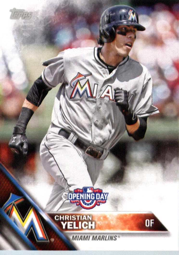 2016 Topps Opening Day #OD141 Christian Yelich