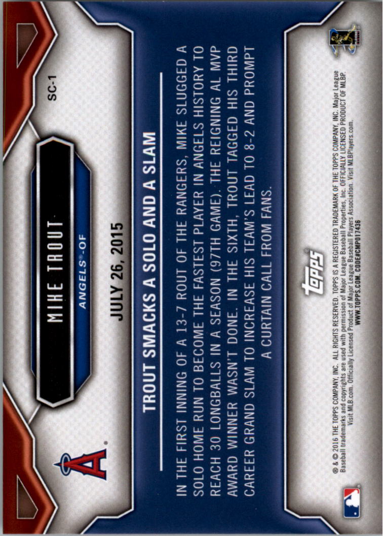 A9379- 2016 Topps Opening Day BB #s 1-200 +Inserts -You Pick- 15+ FREE US SHIP - Picture 209 of 213